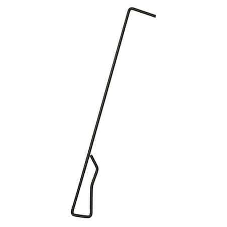 vidaXL Rustykalne palenisko z pogrzebaczem, Φ42x54 cm, stal