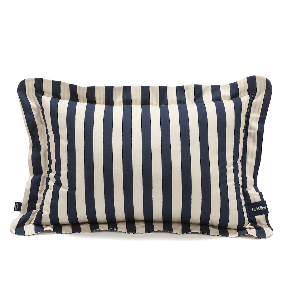 La Millou - Poduszka do spania Bawełna STRIPES NAVY