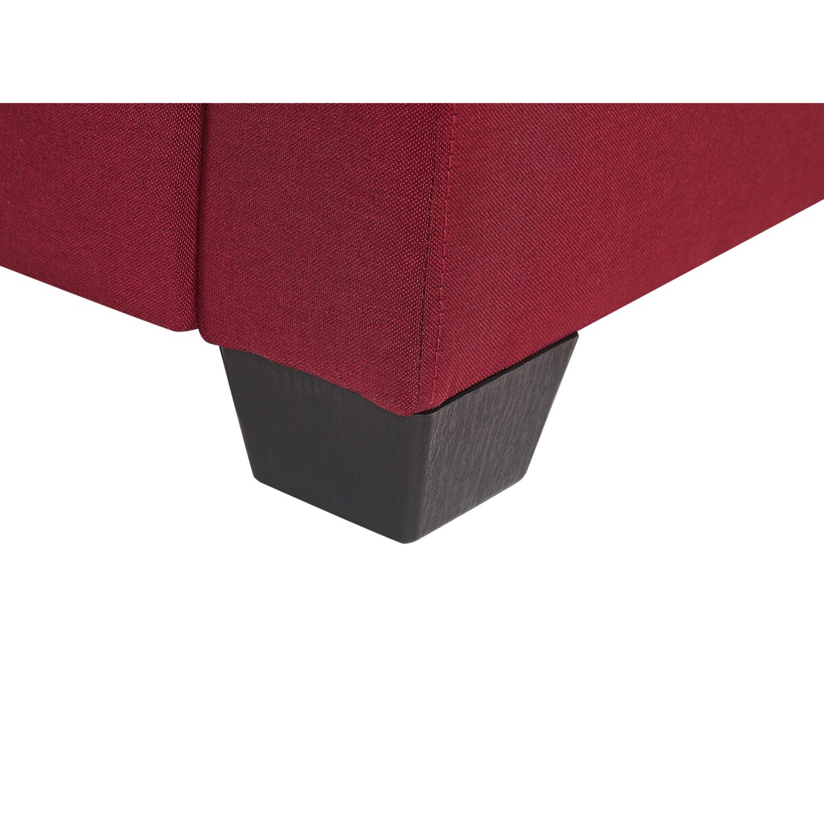 Narożnik prawostronny ciemnoczerwony VIKNA