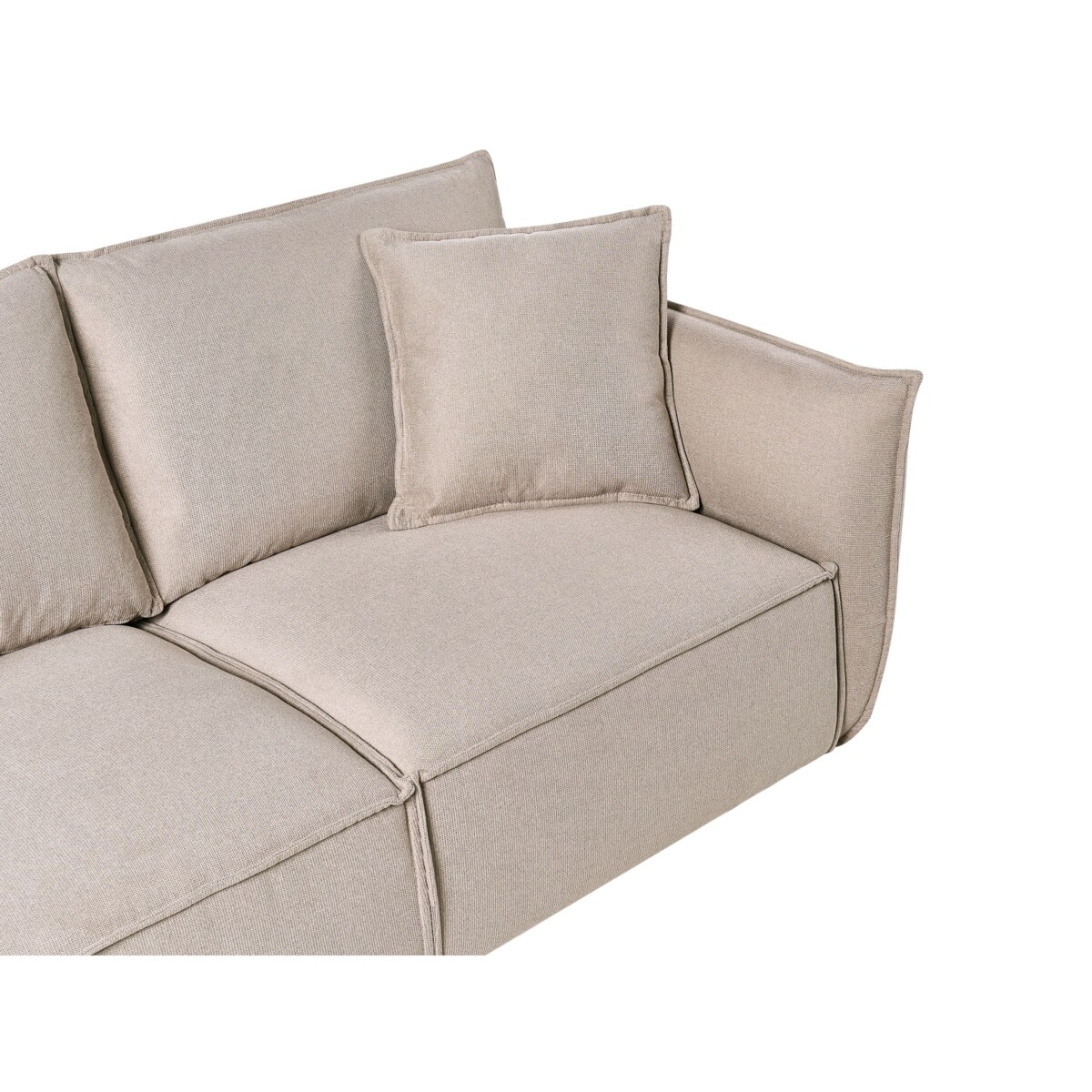 Sofa dla 3 osób KUNES Beżowoszary