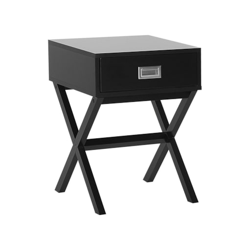 Stolik pomocniczy czarny MONROE