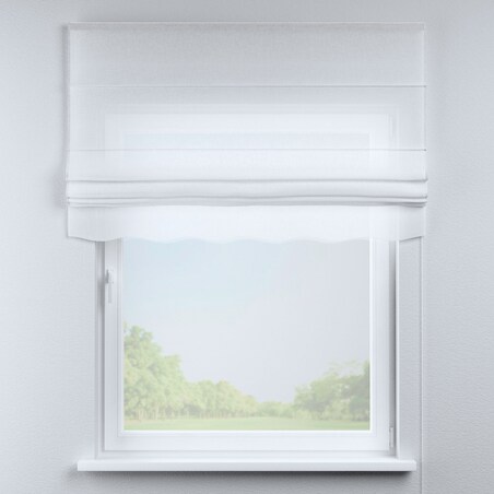 Roleta rzymska Florencja 100x170 prześwitująca biała