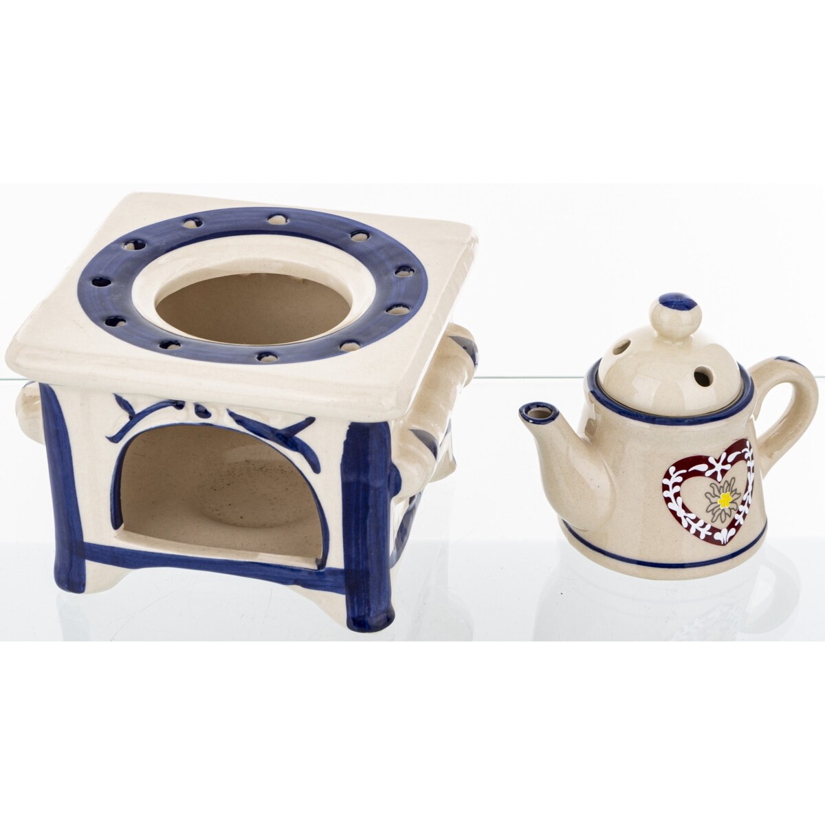 Kominek zapachowy ceramiczny 17,5x13x13 cm TIPOTTO