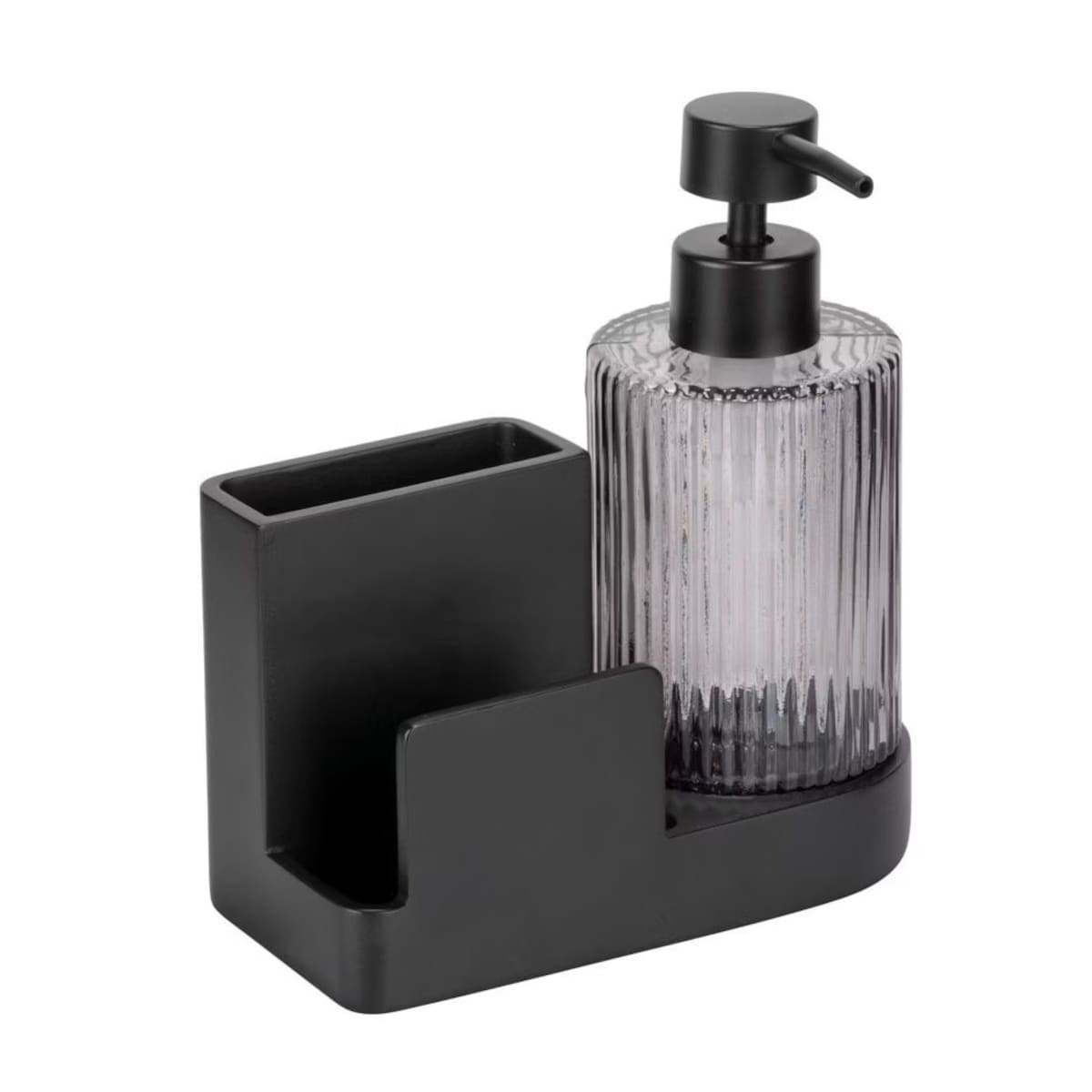 Organizer łazienkowy 17x16x7,5cm z dozownikiem 420 ml APINA