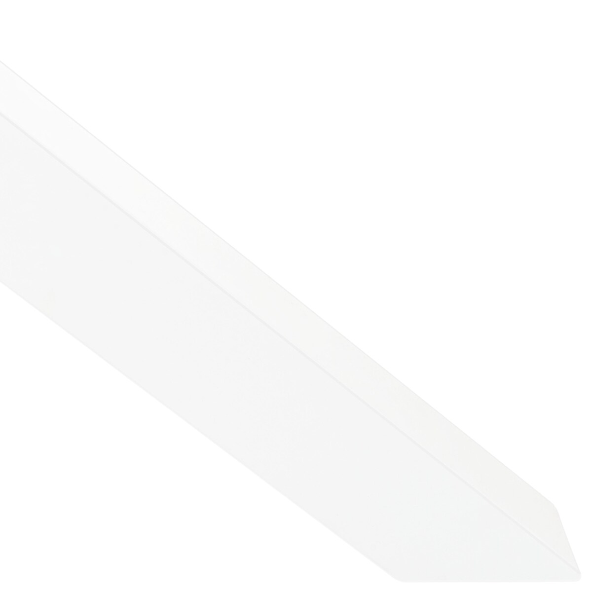 Stół ogrodowy MALETTO 120 cm 120 cm Szkło Biały