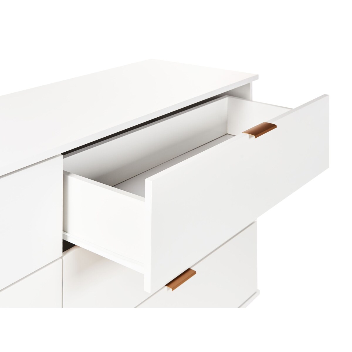 Komoda 6 szuflad biała WALPOLE