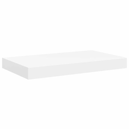 vidaXL Półki ścienne, 2 szt., białe, 50x23x3,8 cm, MDF