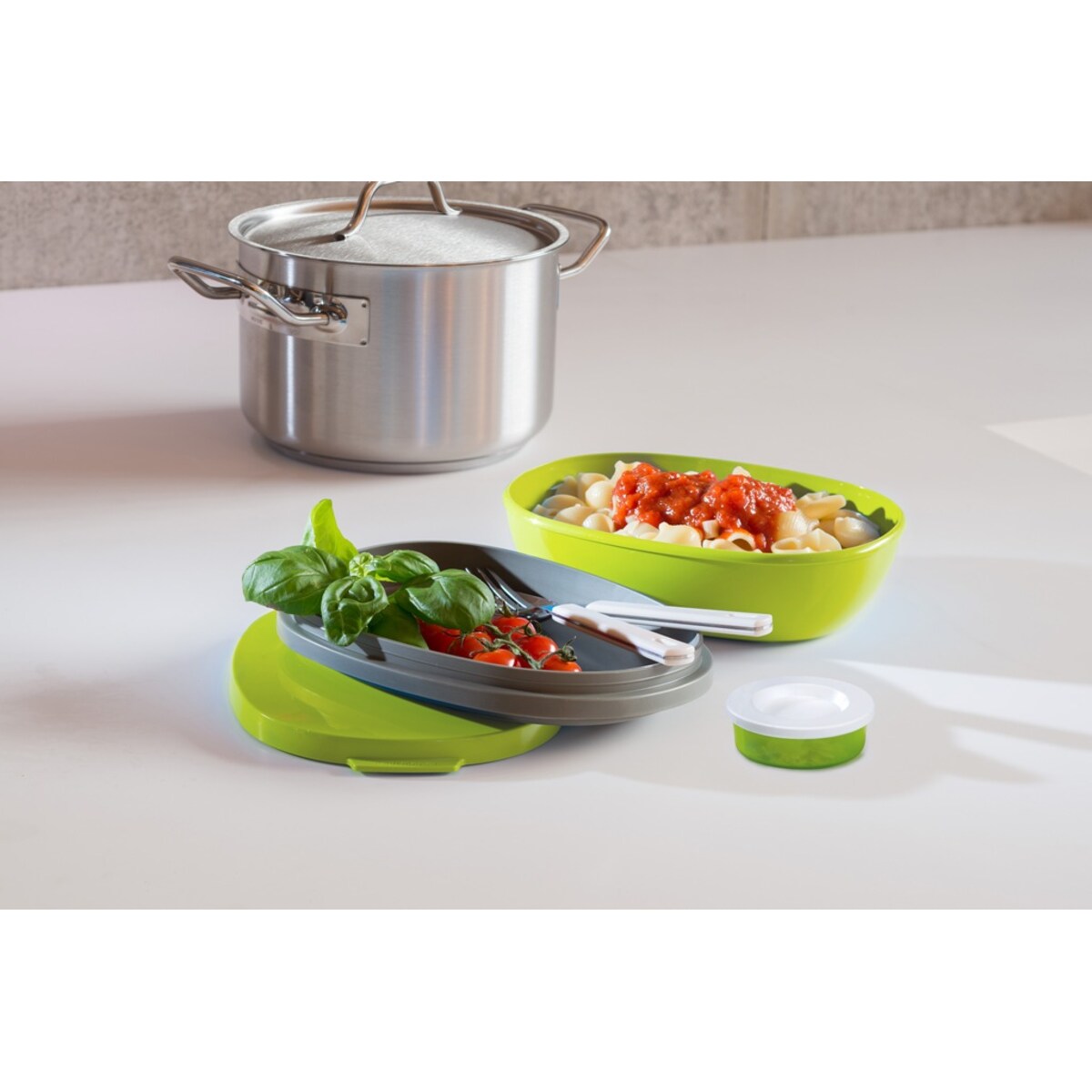 Lunchbox Ellipse Duo biały 107640030600