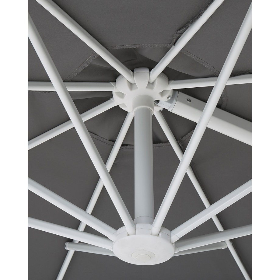 Parasol ogrodowy na wysięgniku 295 cm SAVONA II Ciemnoszary