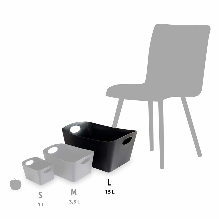 Miska łazienkowa BOXXX, pojemnik, rozmiar L, KOZIOL