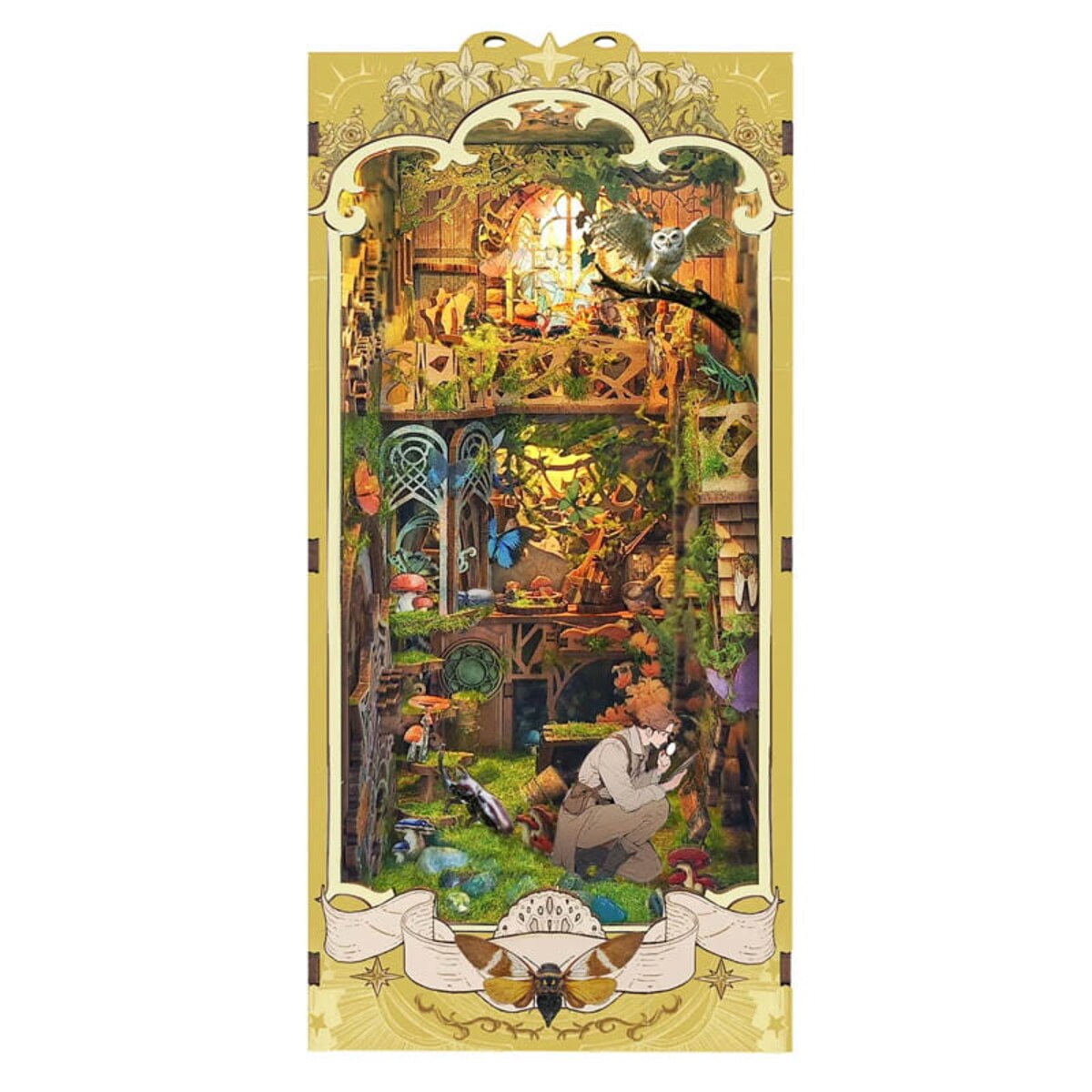 Miniaturowy domek Book Nook - Poszukiwacze skarbów