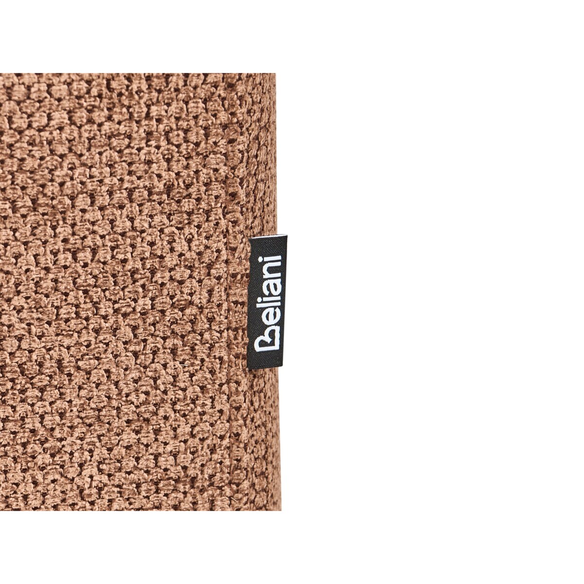 Szezlong SAVASSE Len syntetyczny Złoty brąz