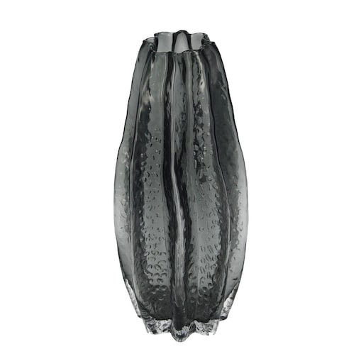Wazon Anemos 14x30cm grey black, 14 x 30 cm