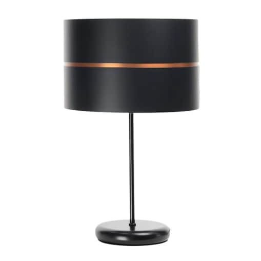 Lampa stołowa SIMPLY GLAMOUR czarna