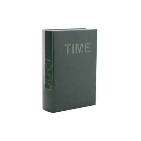 Zegar budzik książka BOOK, podświetlenie LED, 5 x 20 x 14 cm