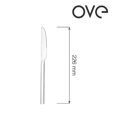 Nóż stołowy Bergen, OVE, 226 mm, zestaw 12 szt.