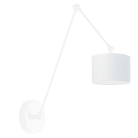 Kinkiet przegubowy lampa ścienna lampa na ścianę regulowany z abażurem walec SOUL II