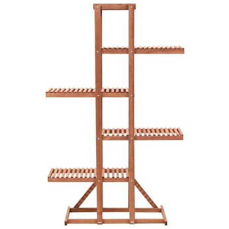 vidaXL Regał na rośliny z drewna cedrowego, 86 x 36 x 139 cm