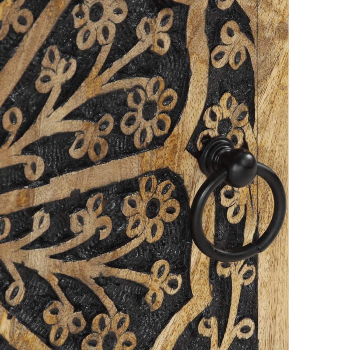 vidaXL Szafka ścienna do łazienki, 38x33x48 cm, lite drewno mango