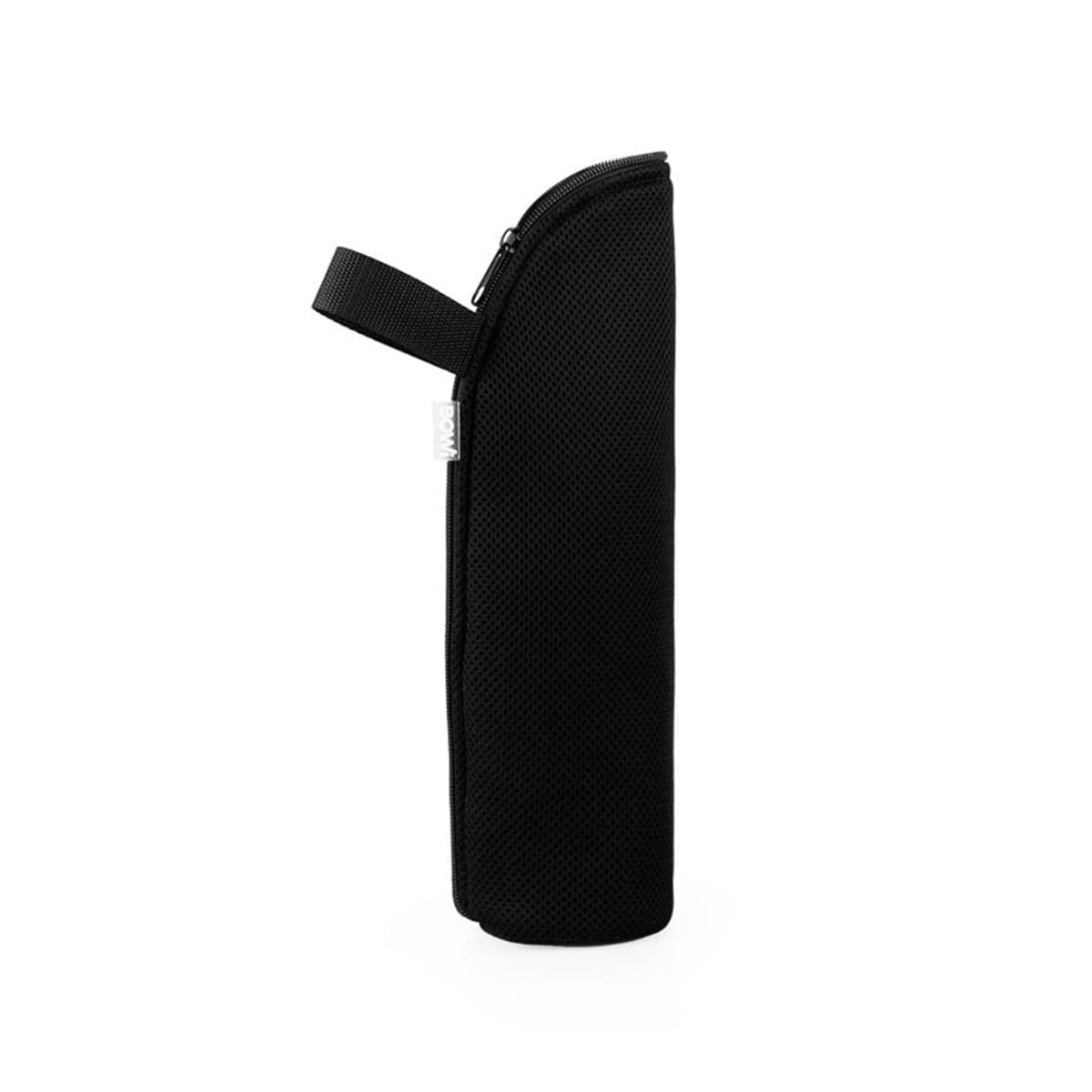 Etui podróżne, opakowanie na butelki z zamkiem czarne