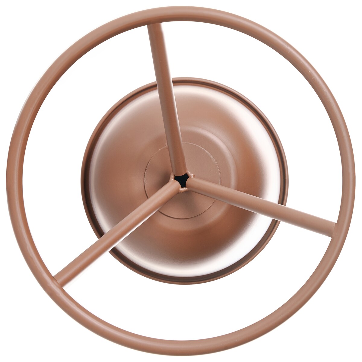 Kwietnik RENGE Metal 28 cm Brązowy