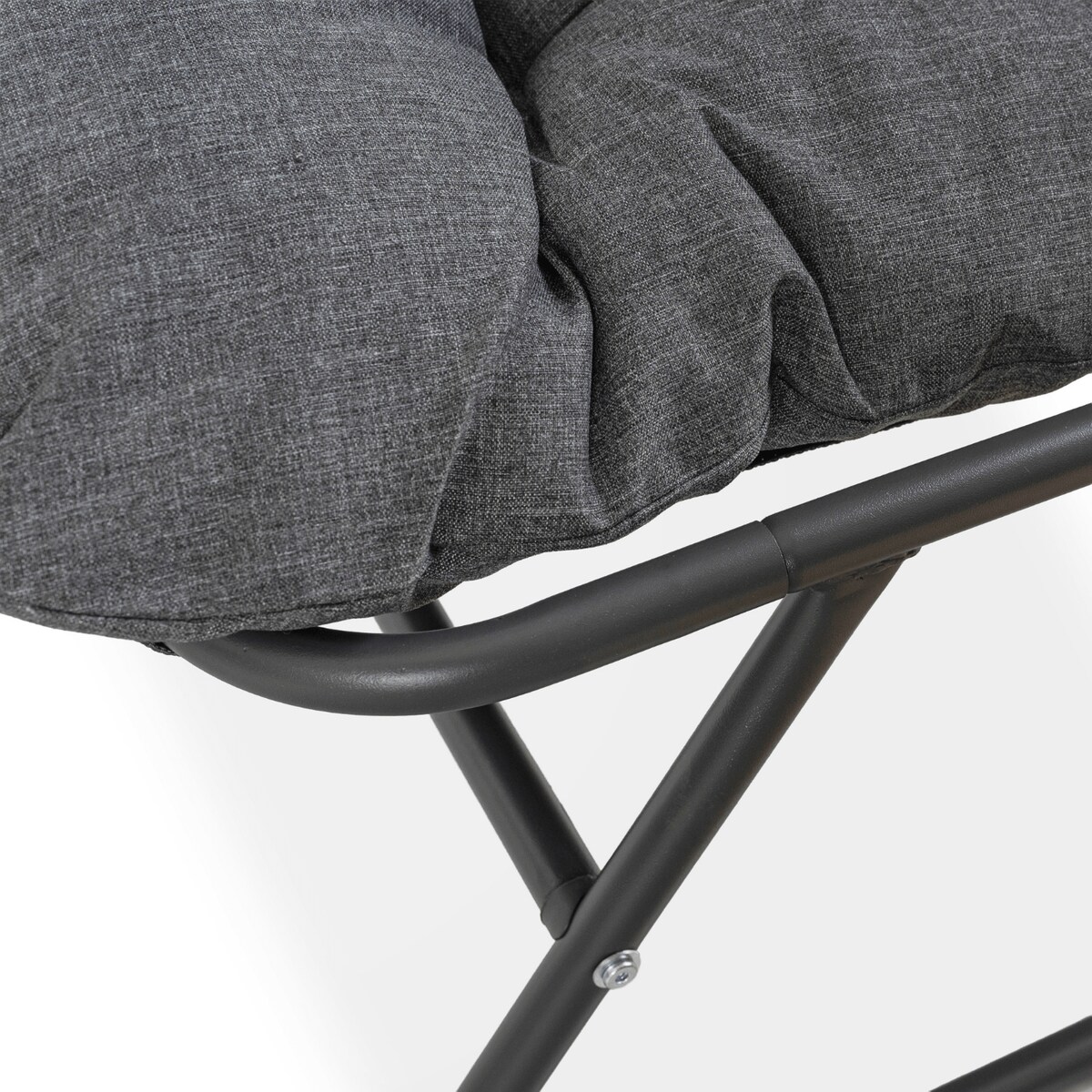 Zestaw Mebli Ogrodowych Wypoczynkowy Na Taras Ogród Działkę Szary MEGARA