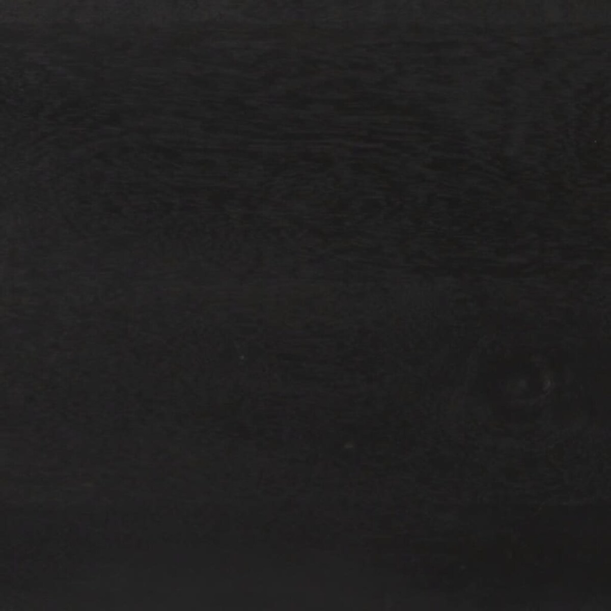 vidaXL Szafka, czarno-złota, 110x30x75 cm, lite drewno mango