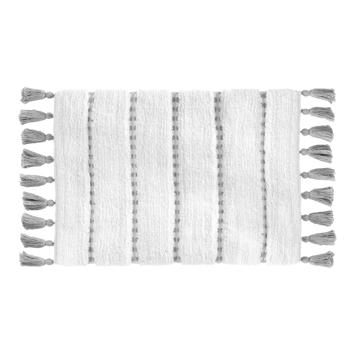 Dywanik łazienkowy z frędzlami, 50 x 75 cm