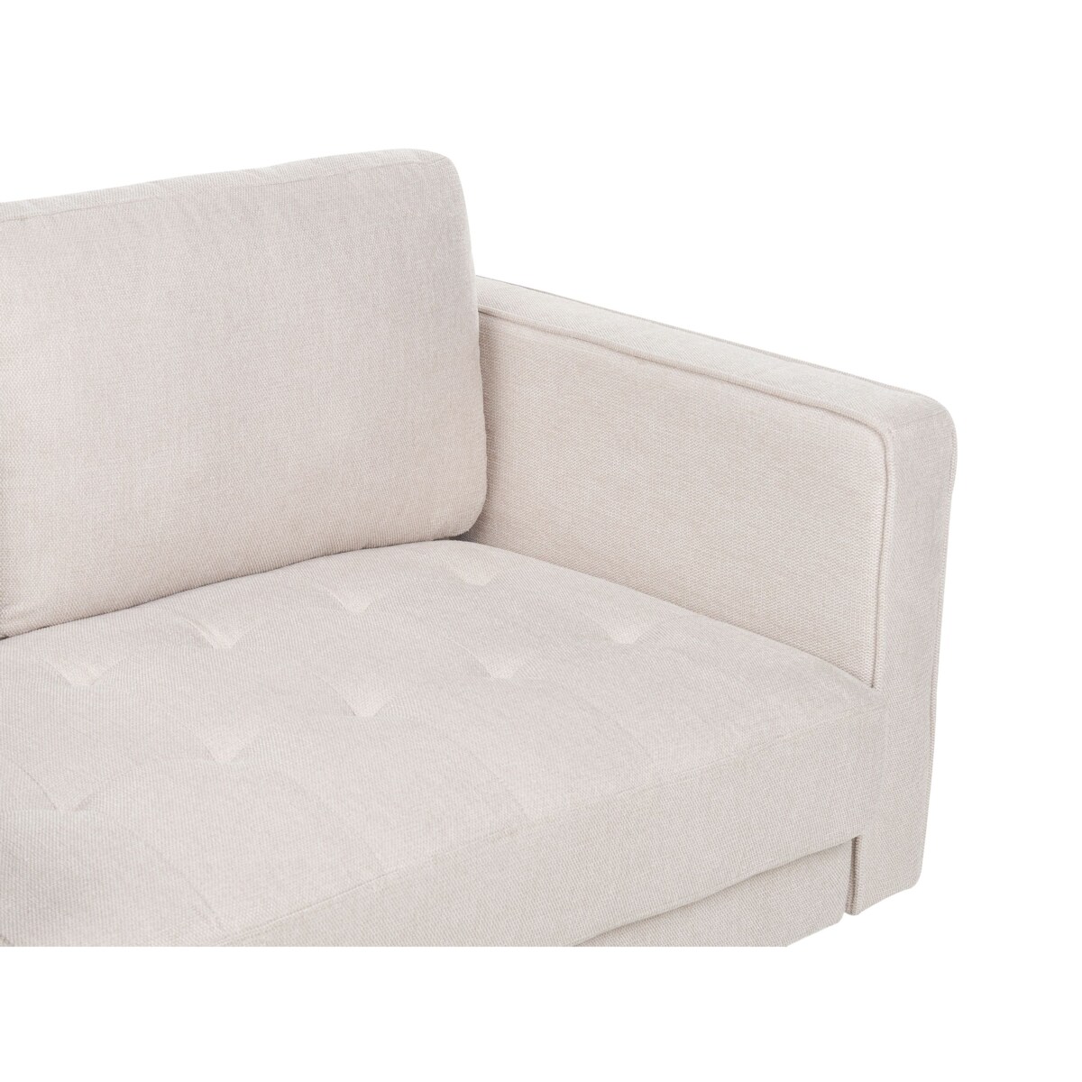 Sofa NURMO Jasnobeżowy dla 3 osób