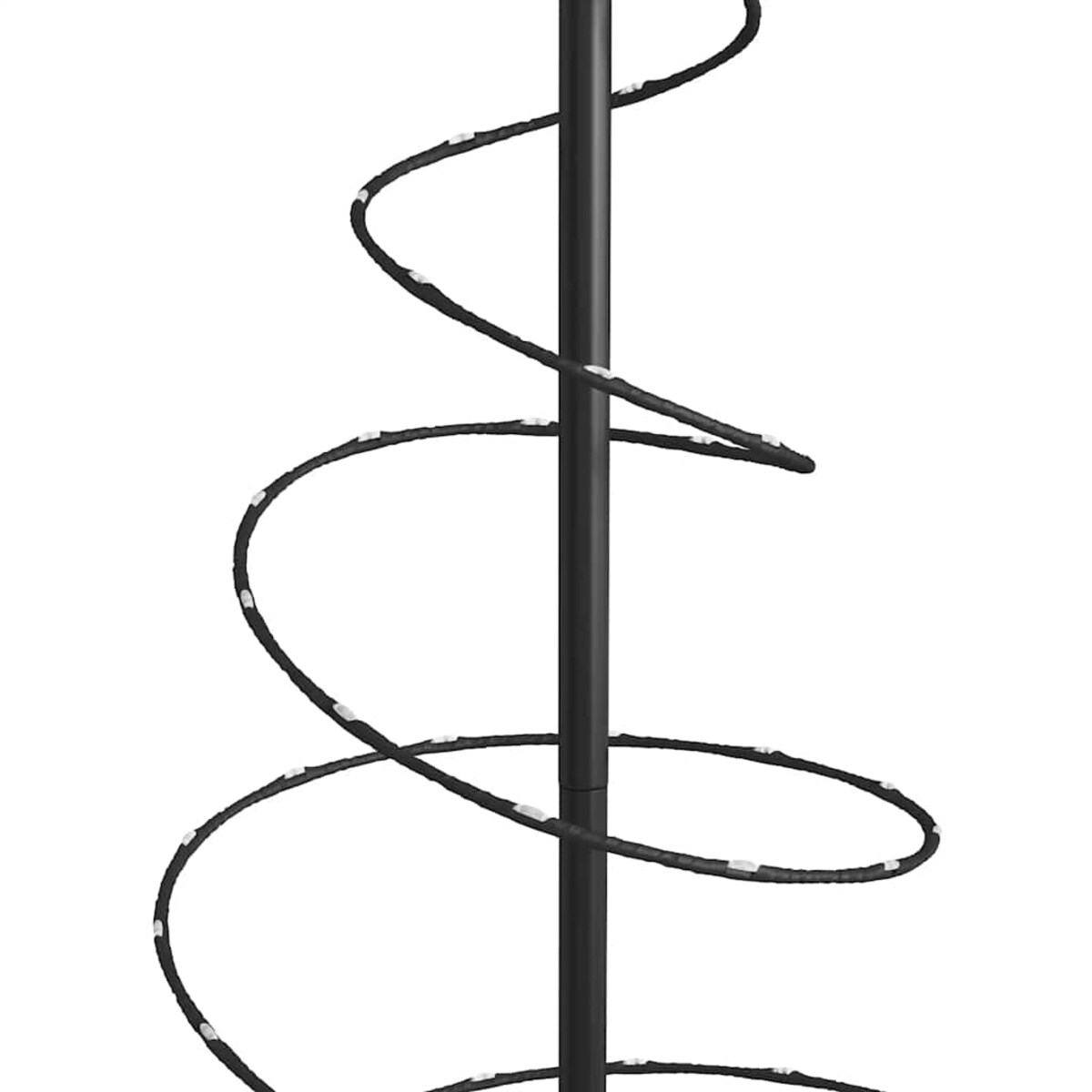 vidaXL Choinka LED 80 LED Ciepła biel 120 cm