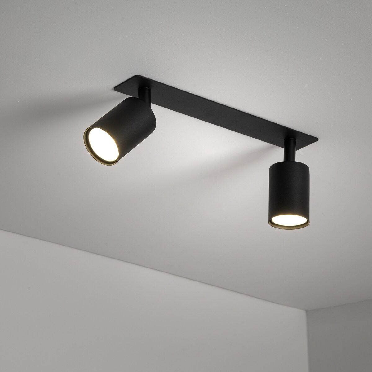 TK Lighting NEX BLACK 10799 lampa spot podtynkowa czarna 2xGU10 ruchoma nowoczesna