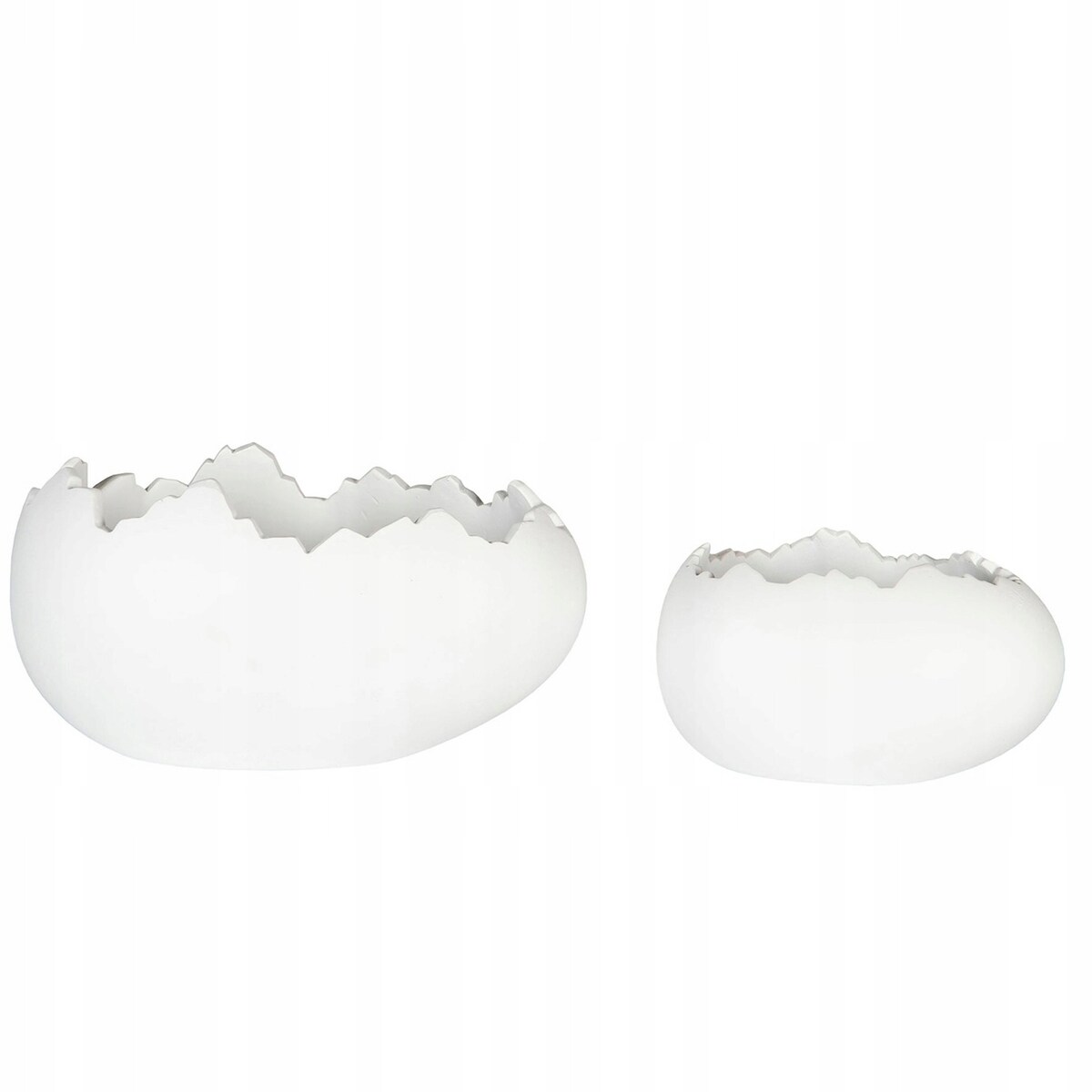 DONICZKA WIELKANOCNA ZAJĄC BIAŁA WIELKANOC PREZENT KWIATY JAJKO JAJO 2 szt