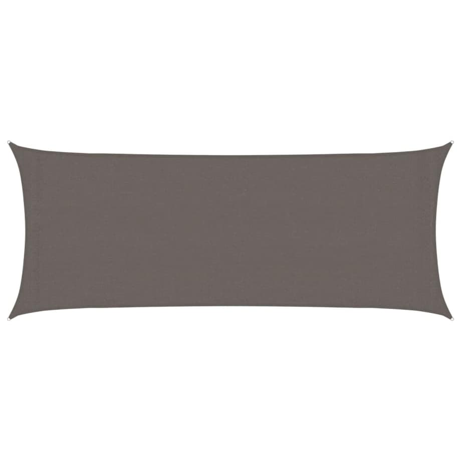 vidaXL Żagiel przeciwsłoneczny, 160 g/m², antracytowy, 2x4,5 m, HDPE