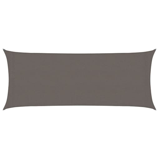 vidaXL Żagiel przeciwsłoneczny, 160 g/m², antracytowy, 2x4,5 m, HDPE