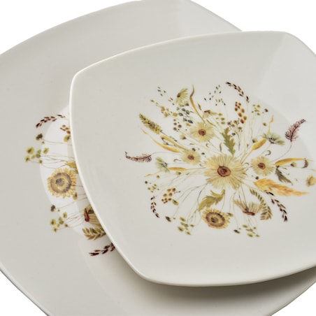Komplet obiadowy 18-częściowy LEA BEIGE