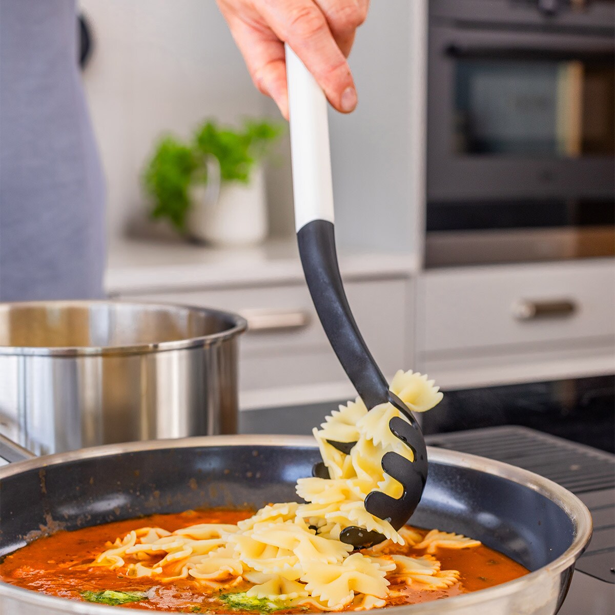 KitchenAid łyżka do makaronu Porcelain White