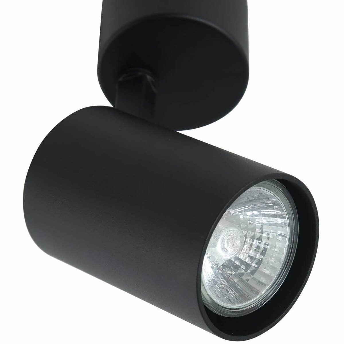 Regulowana LAMPA sufitowa Tuka Nero Orlicki Design metalowa OPRAWA spot tuba czarna