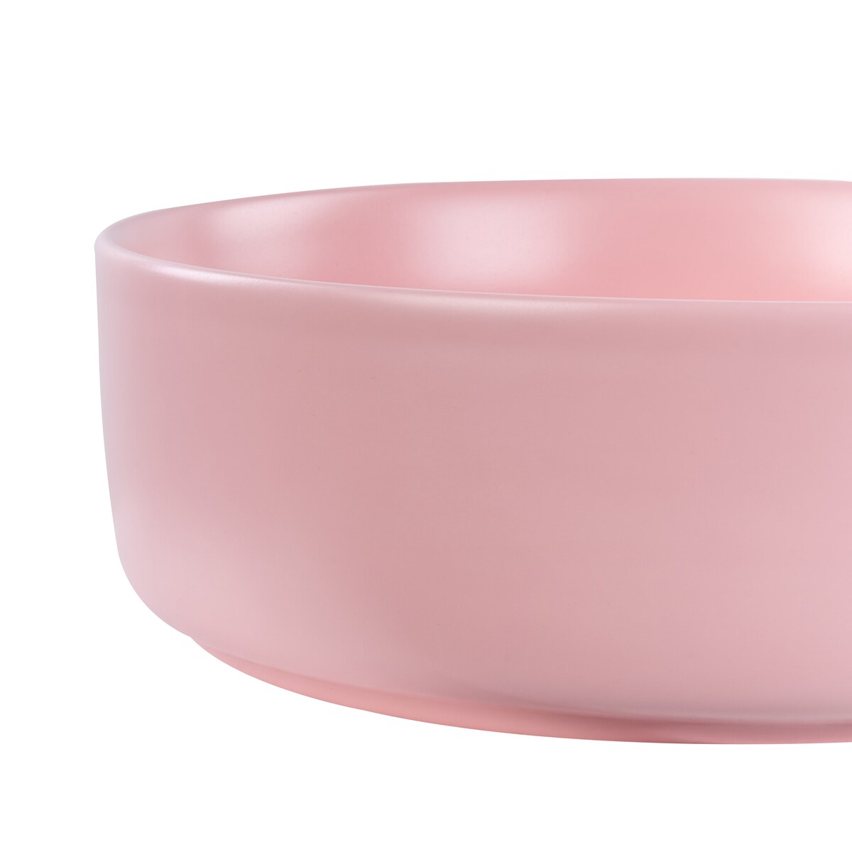 Umywalka nablatowa GUDAR Różowy ⌀ 37 cm Ceramika