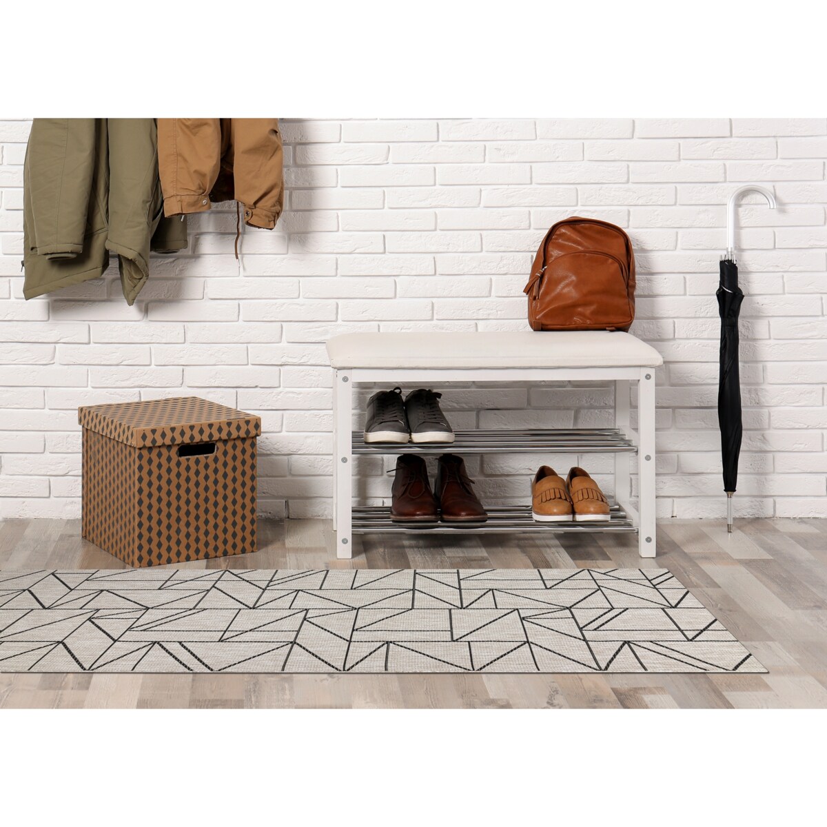 CHODNIK SIZAL FLOORLUX wzór 20605 120x1400 cm