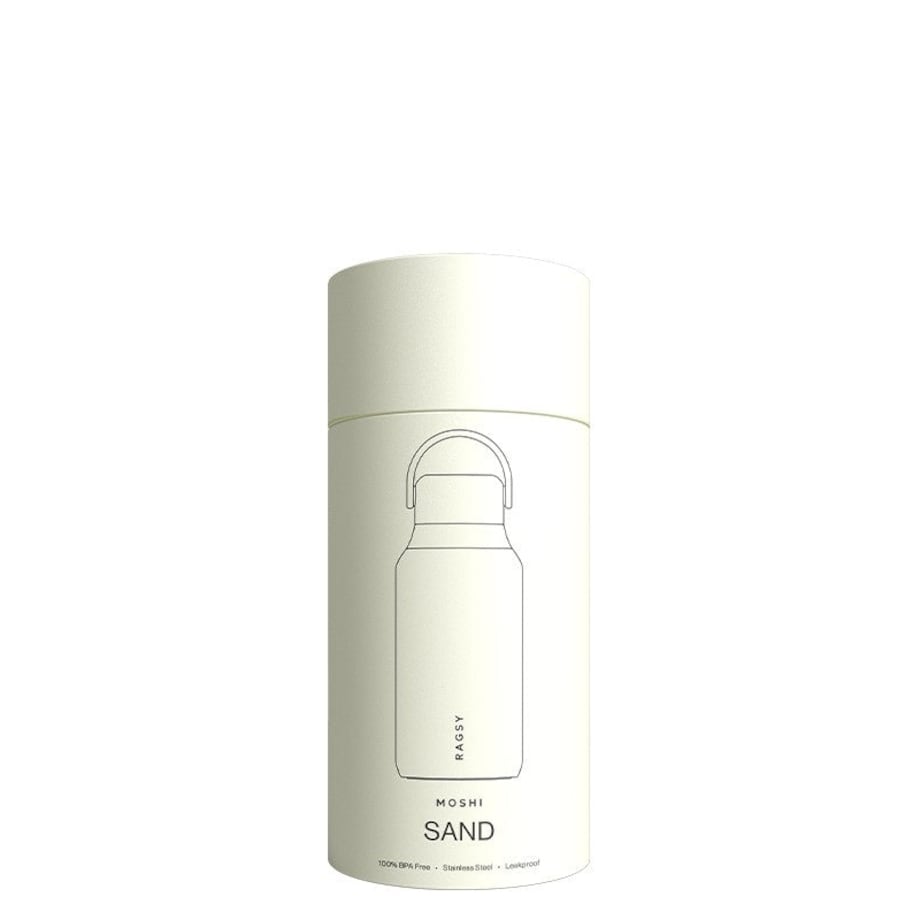 RAGSY MOSHI butelka termiczna z ceramicznym wnętrzem 350 ml, Sand