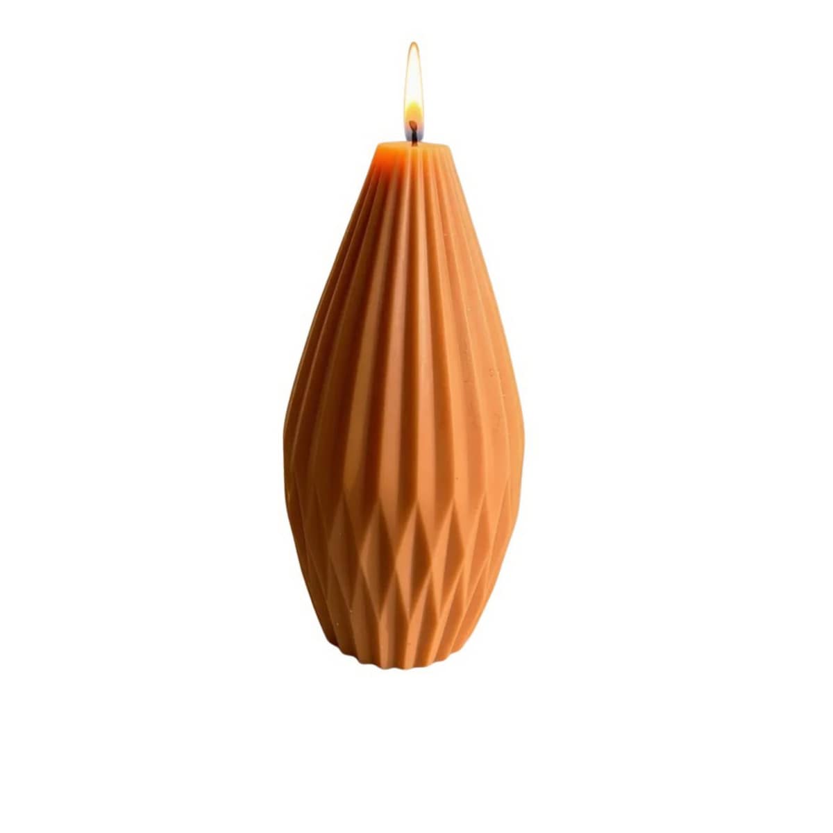 Świeca ekologiczna sojowa dekoracyjna "Terracotta" 137x65mm