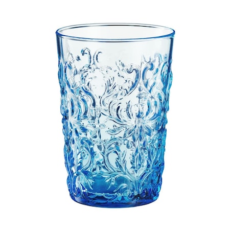 VILLA ITALIA Szklanka niebieska 250 ml 10,5 cm VERITA