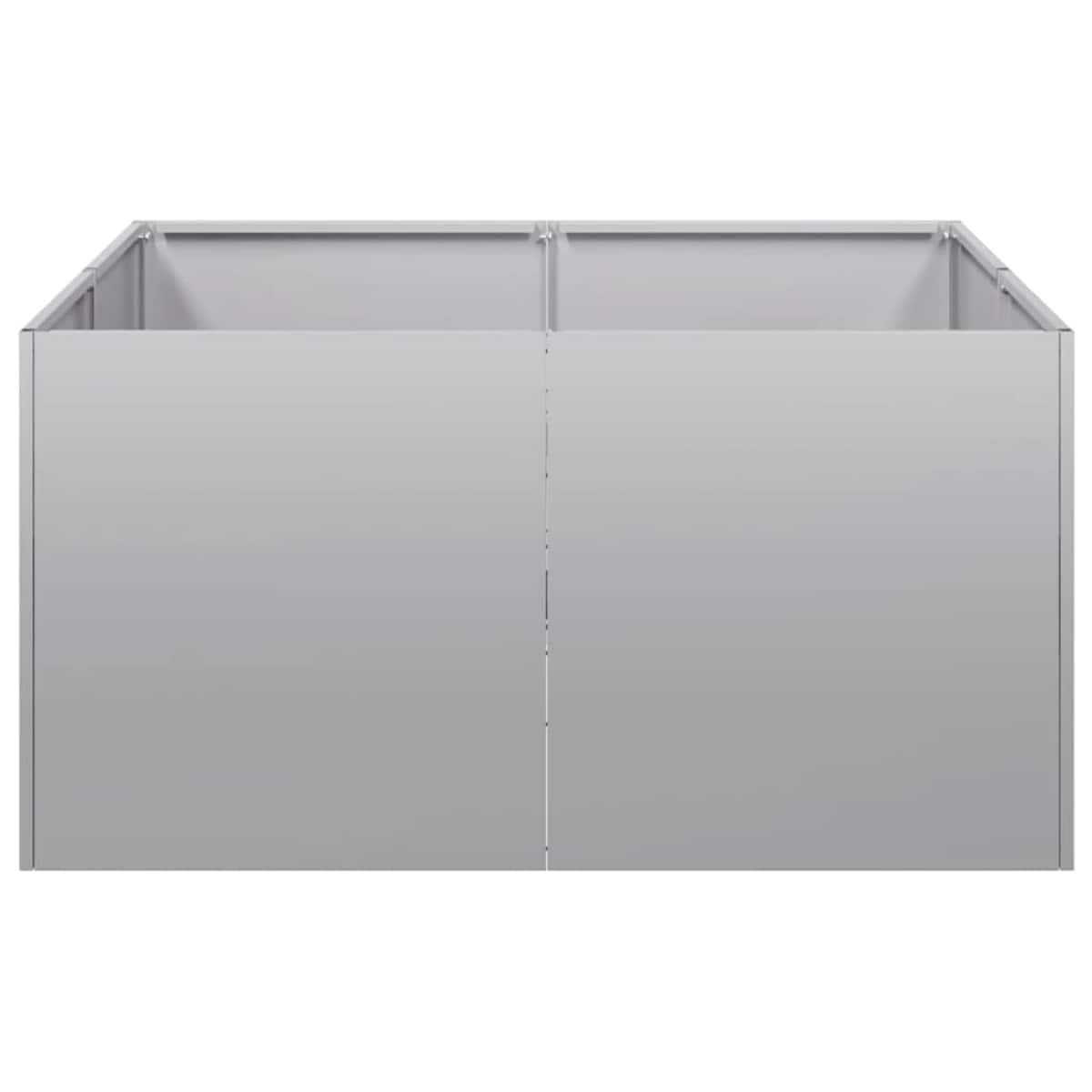 vidaXL Doniczka 80x80x40 cm Stal ocynkowana