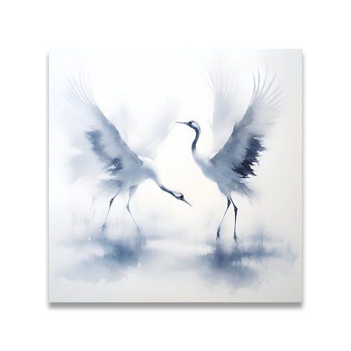 Obraz Żurawie 100cm x 100cm