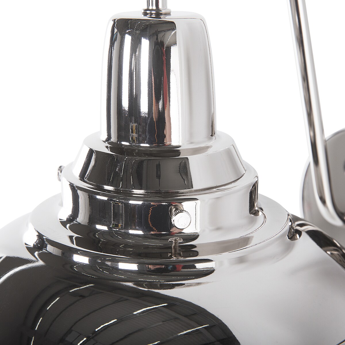 Lampa ścienna LUZA Srebrny Metal