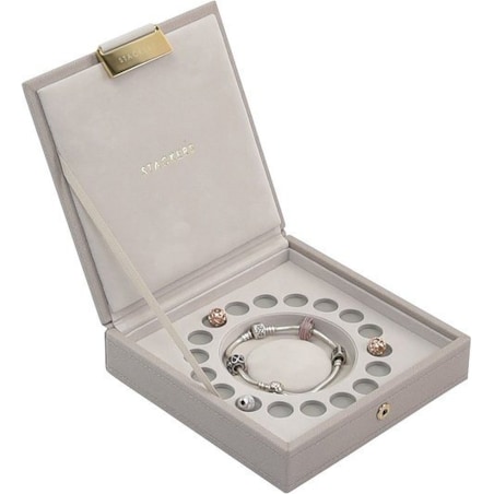 Szkatułka na bransoletkę i charmsy Stackers taupe