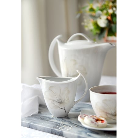 Garnitur do kawy dla 12 osób 39 el. Akcent Magnolia G463
