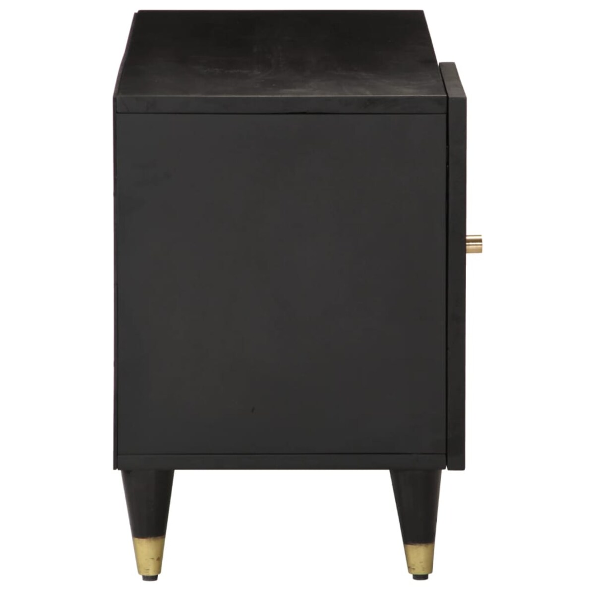 vidaXL Szafka pod telewizor, 80x31,5x46 cm, lite drewno mango
