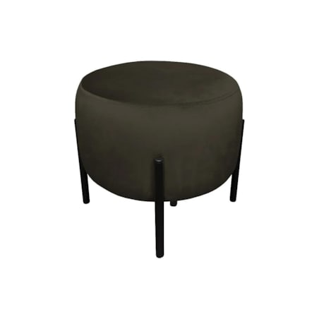 Pufa WILFRED MG VELVET brązowa