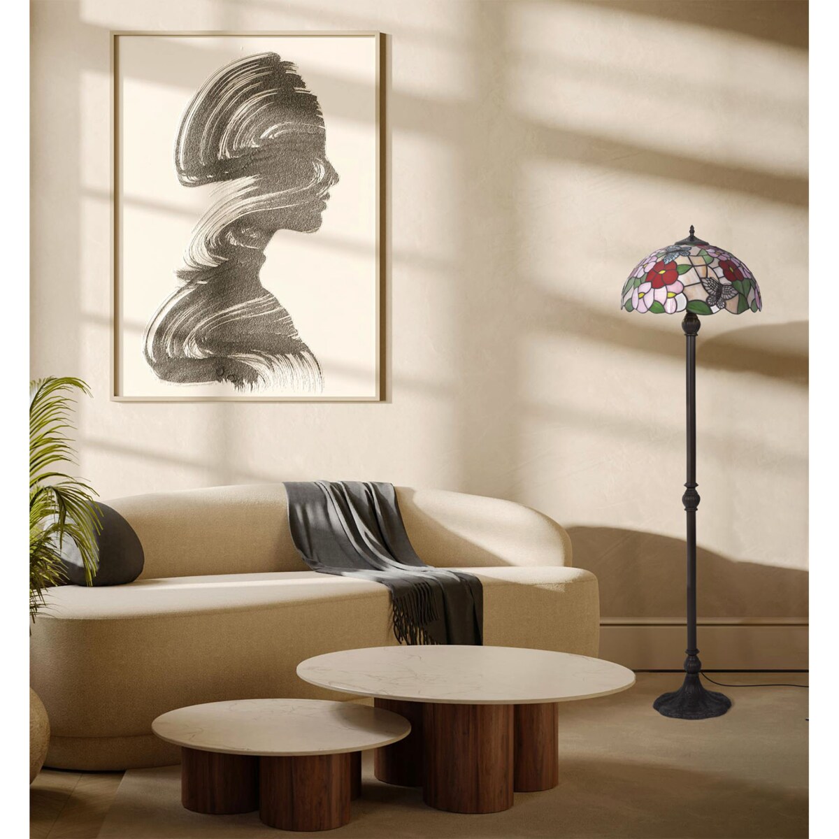 Lampa podłogowa K-F161386 z serii BUTTERFLY